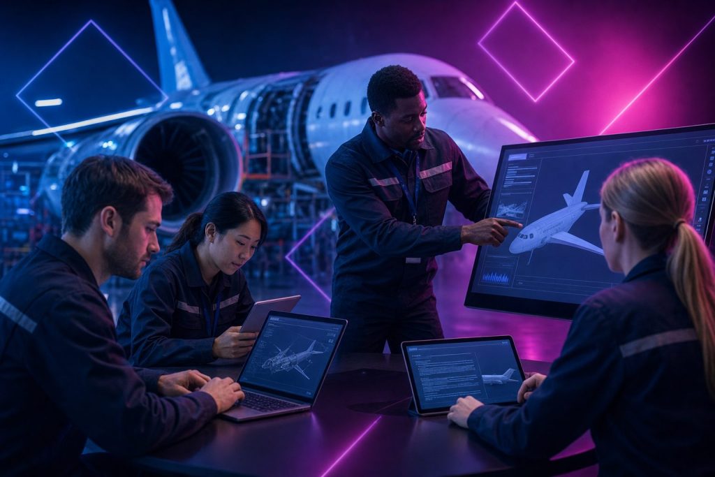 4-language e-learning programme for aerospace safety training