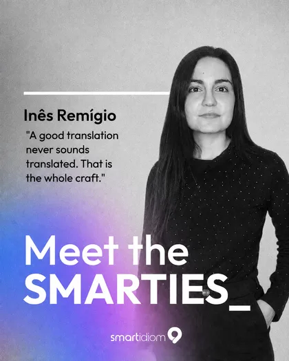 Ines Remigio, da equipa SMARTIDIOM