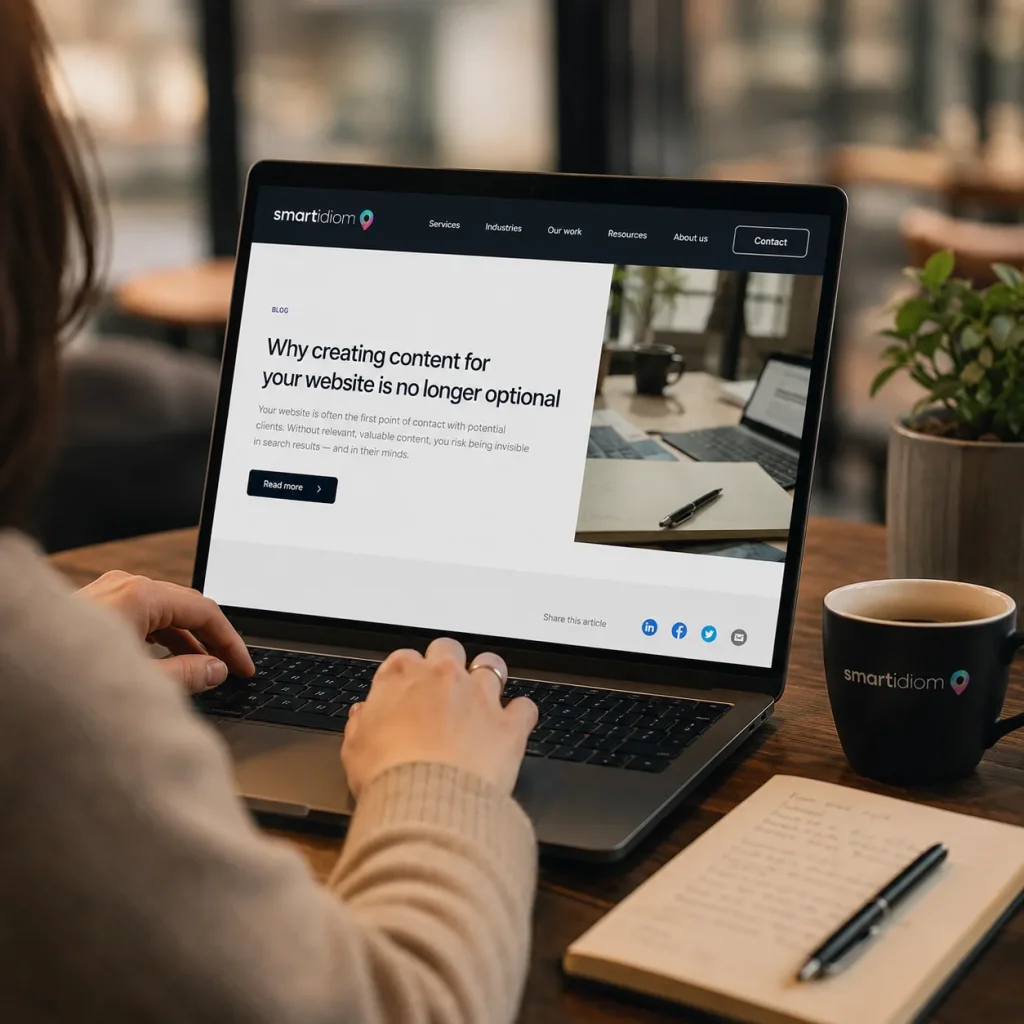 Criar conteúdo para o website: ciclo da pesquisa à conversão